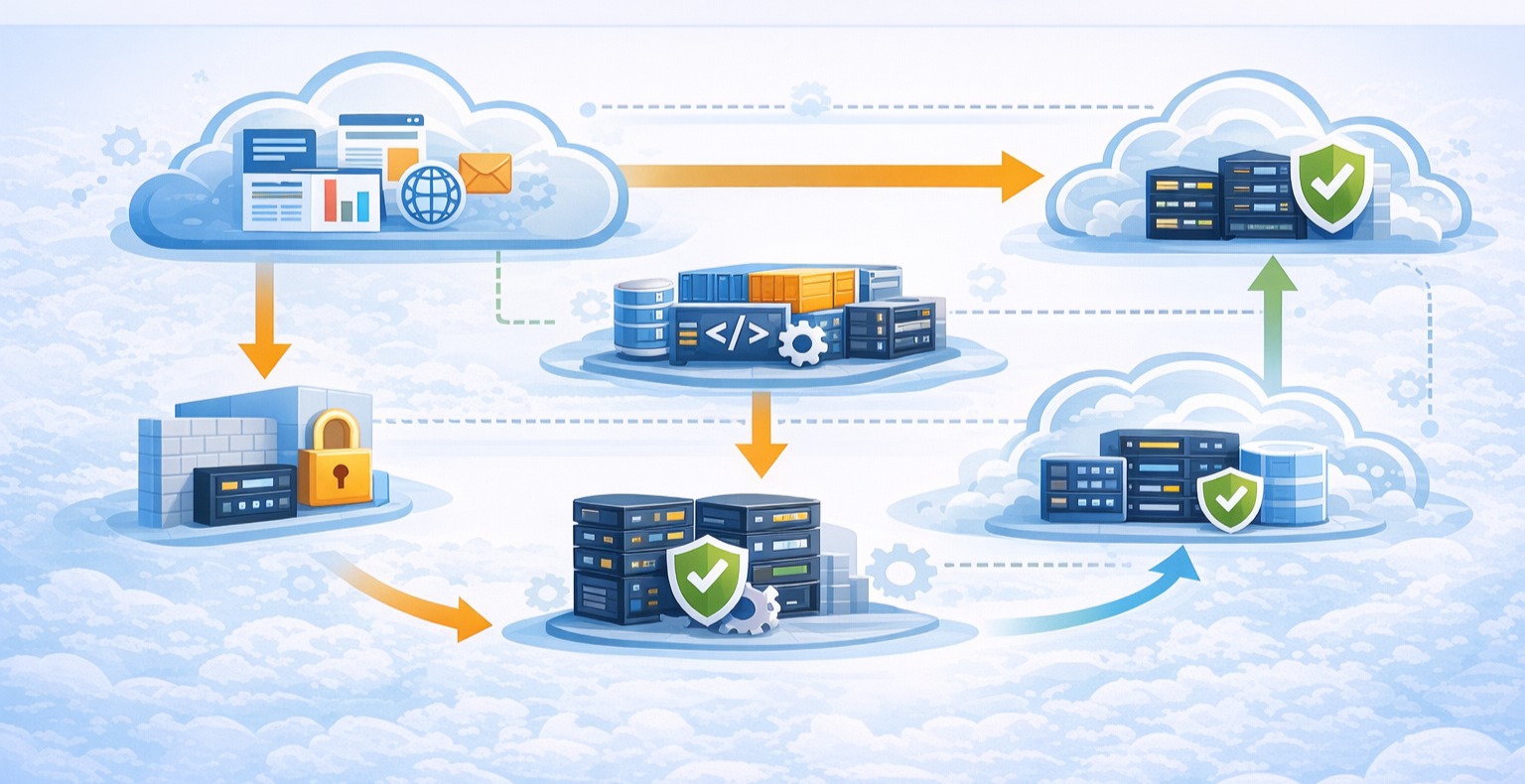 Exemplo de Arquitetura Integrada Híbrida